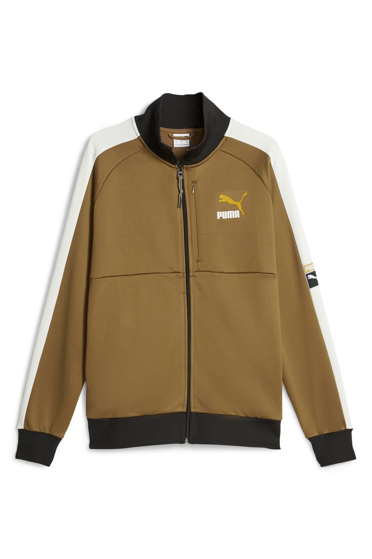 Puma T7 Forward Erkek Sweatshirt 62135193 Kahverengi