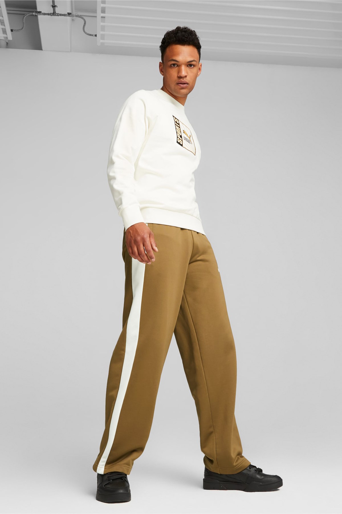 Puma Classics Erkek Sweatshirt 62135365 Beyaz