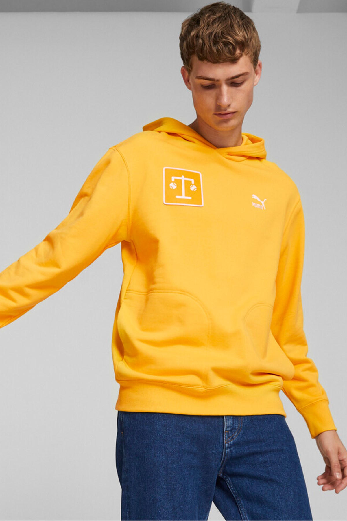 Puma Classics Erkek Sweatshirt 62136355 Sarı