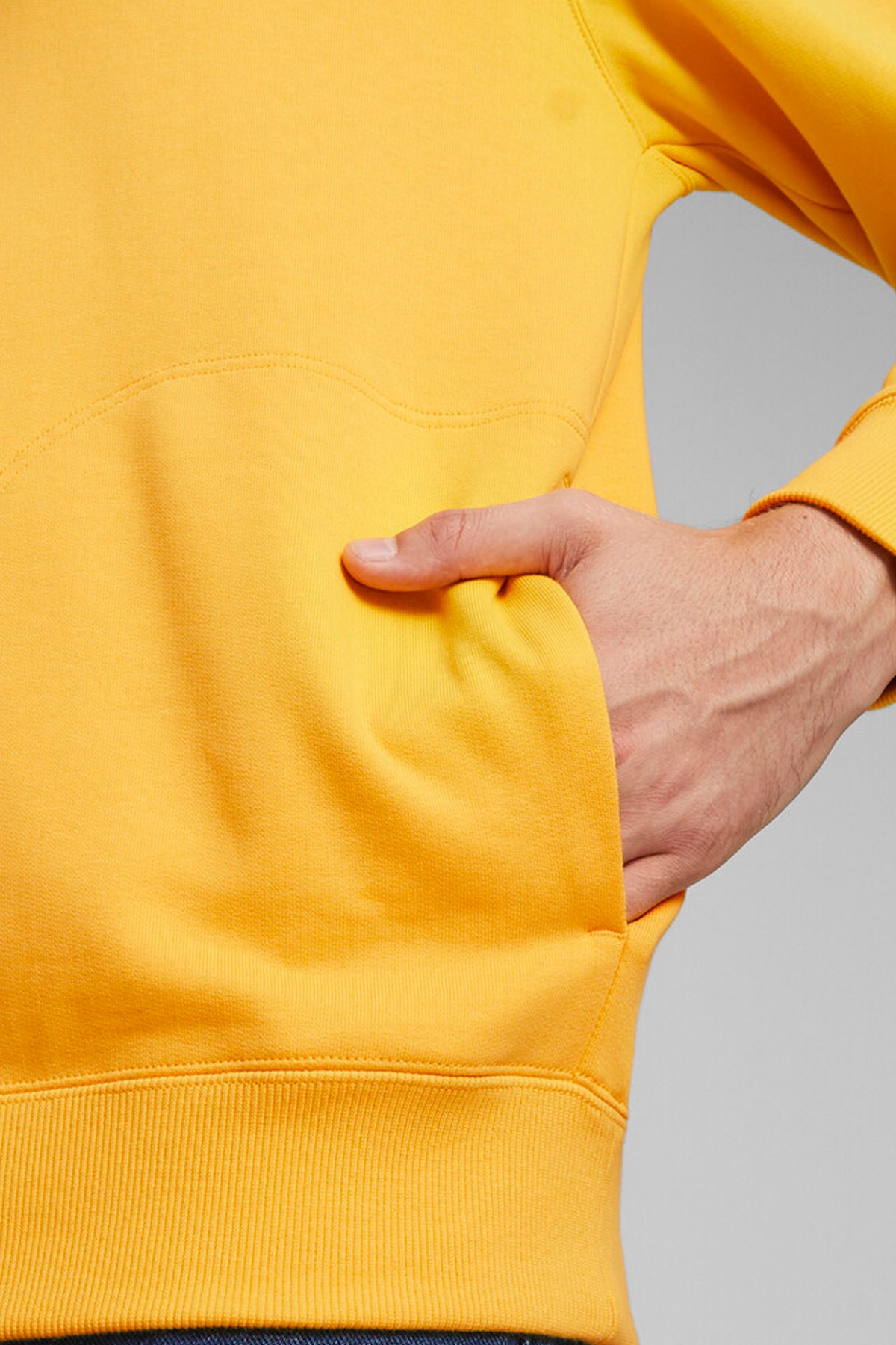 Puma Classics Erkek Sweatshirt 62136355 Sarı