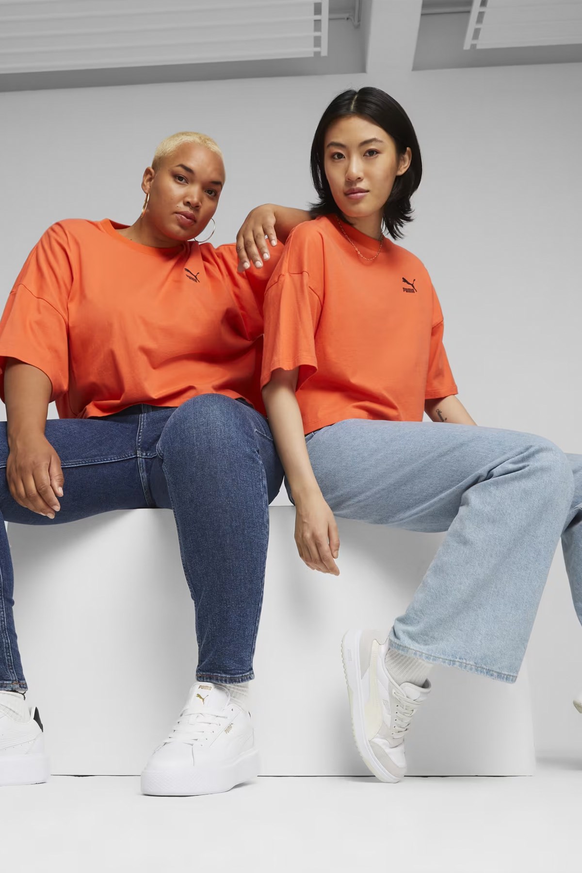 Puma Classics Kadın Tişört 62138160 Turuncu