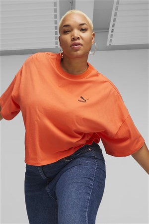 Puma Classics Kadın Tişört 62138160 Turuncu