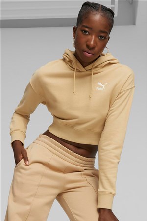 Puma Classics Kadın Sweatshirt 62140984 Bej