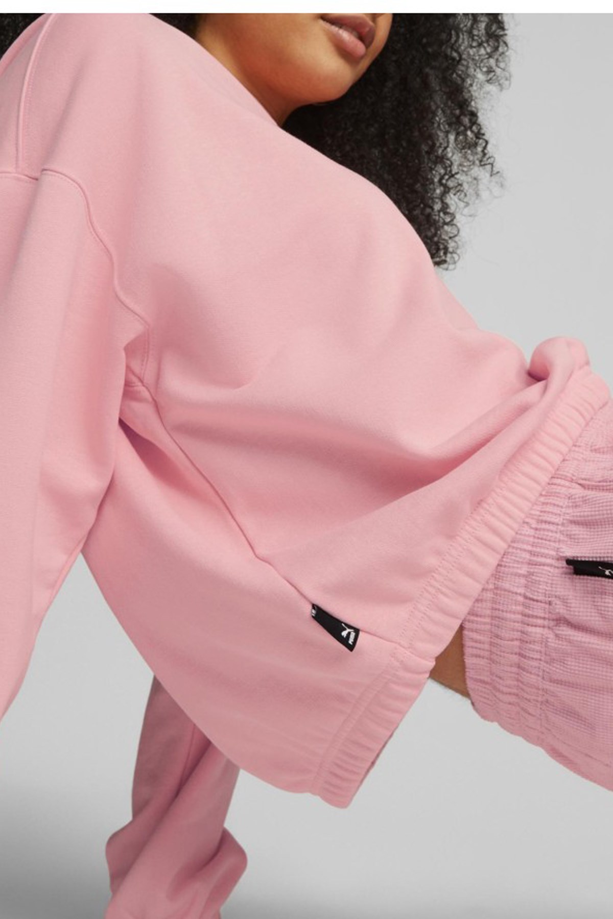 Puma Downtown Kadın Sweatshirt 62145563 Pembe