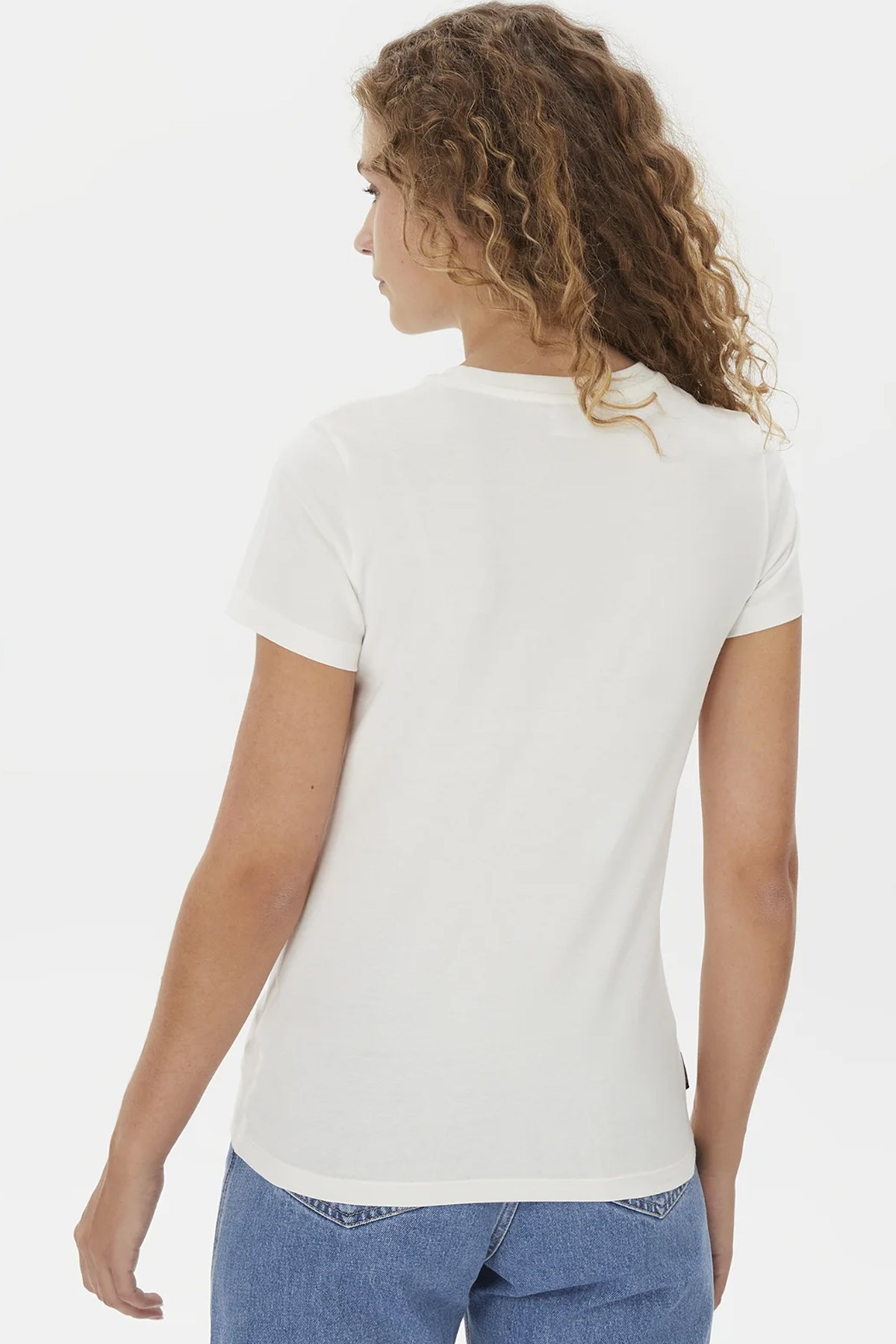 Puma Swxp Worldwide Kadın Tişört 62146965 Beyaz