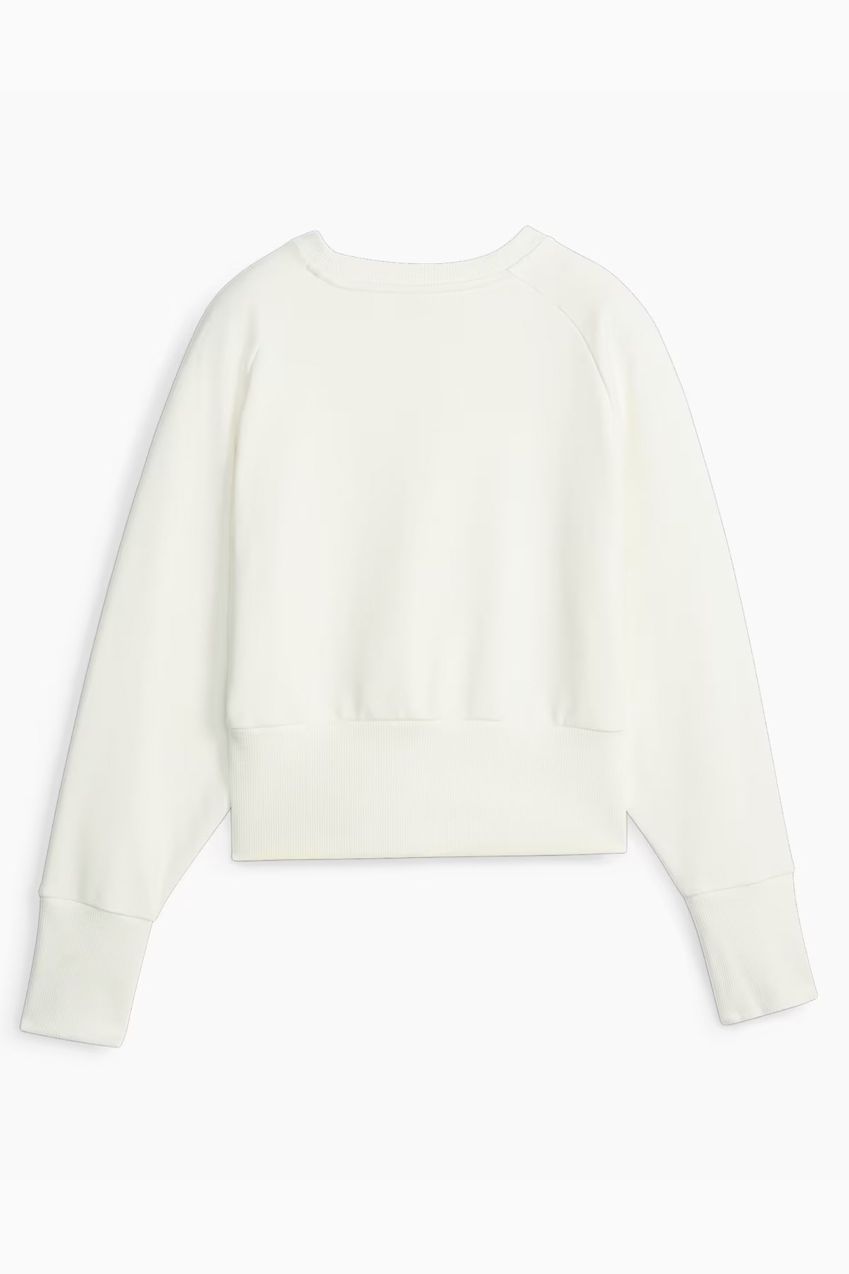 Puma Classıcs Forward Hıstory Crew Kadın Sweat 62147665 Ekru