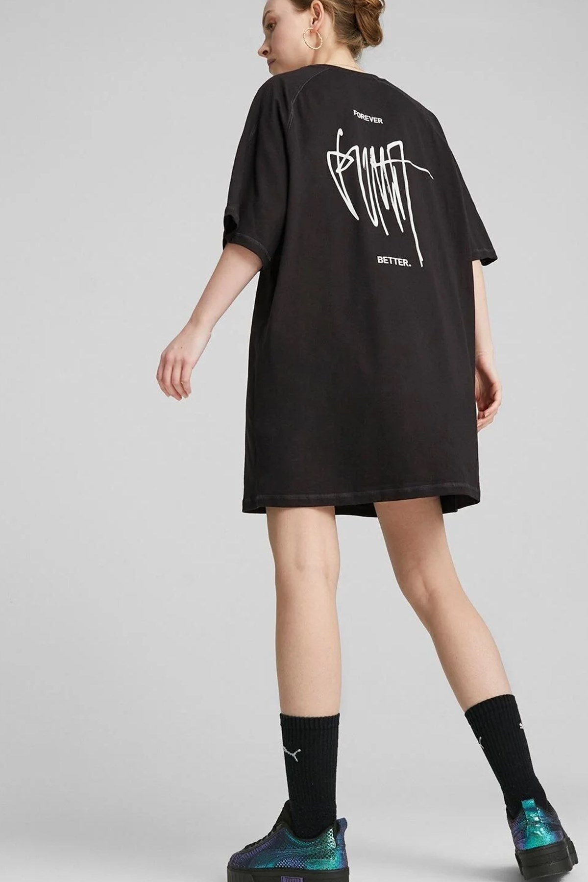 Puma Classics Kadın Tişört 62164601 Siyah