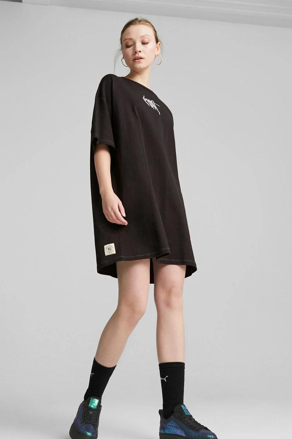 Puma Classics Kadın Tişört 62164601 Siyah