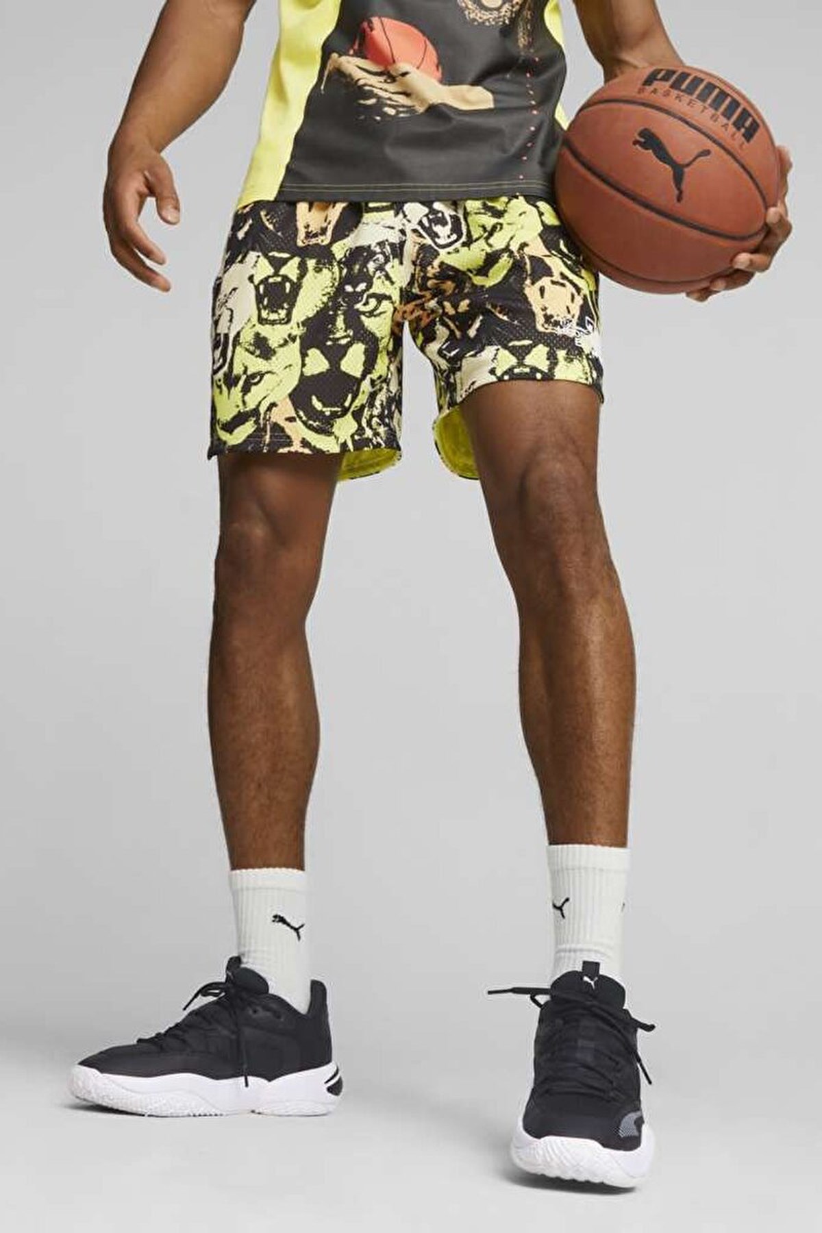 Puma Franchıse Aop Short 1 Erkek Şort 62200302 Çok Renkli