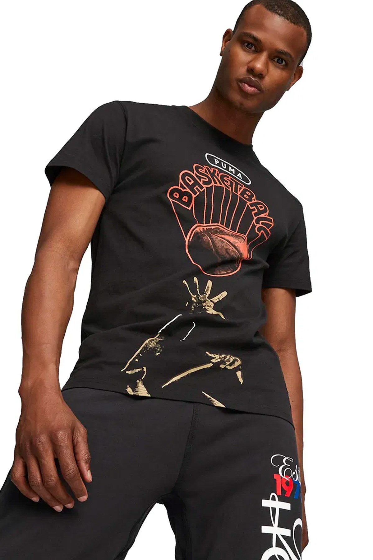 Puma Franchıse Q3 Graphic Erkek Tişört 62201101 Siyah