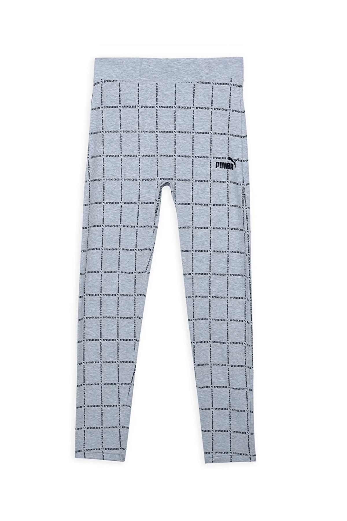 Puma X Spongebob Aop Çocuk Tayt 62221504 Gri