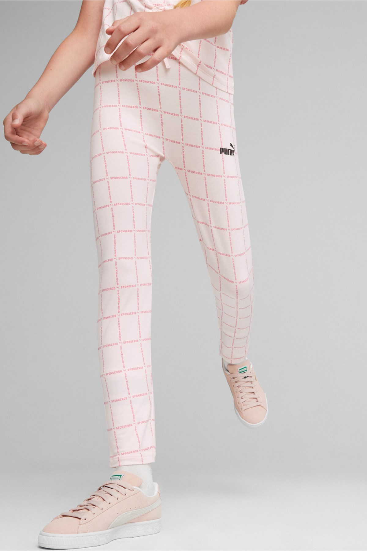Puma X Spongebob Çocuk Tayt 62221524 Pembe