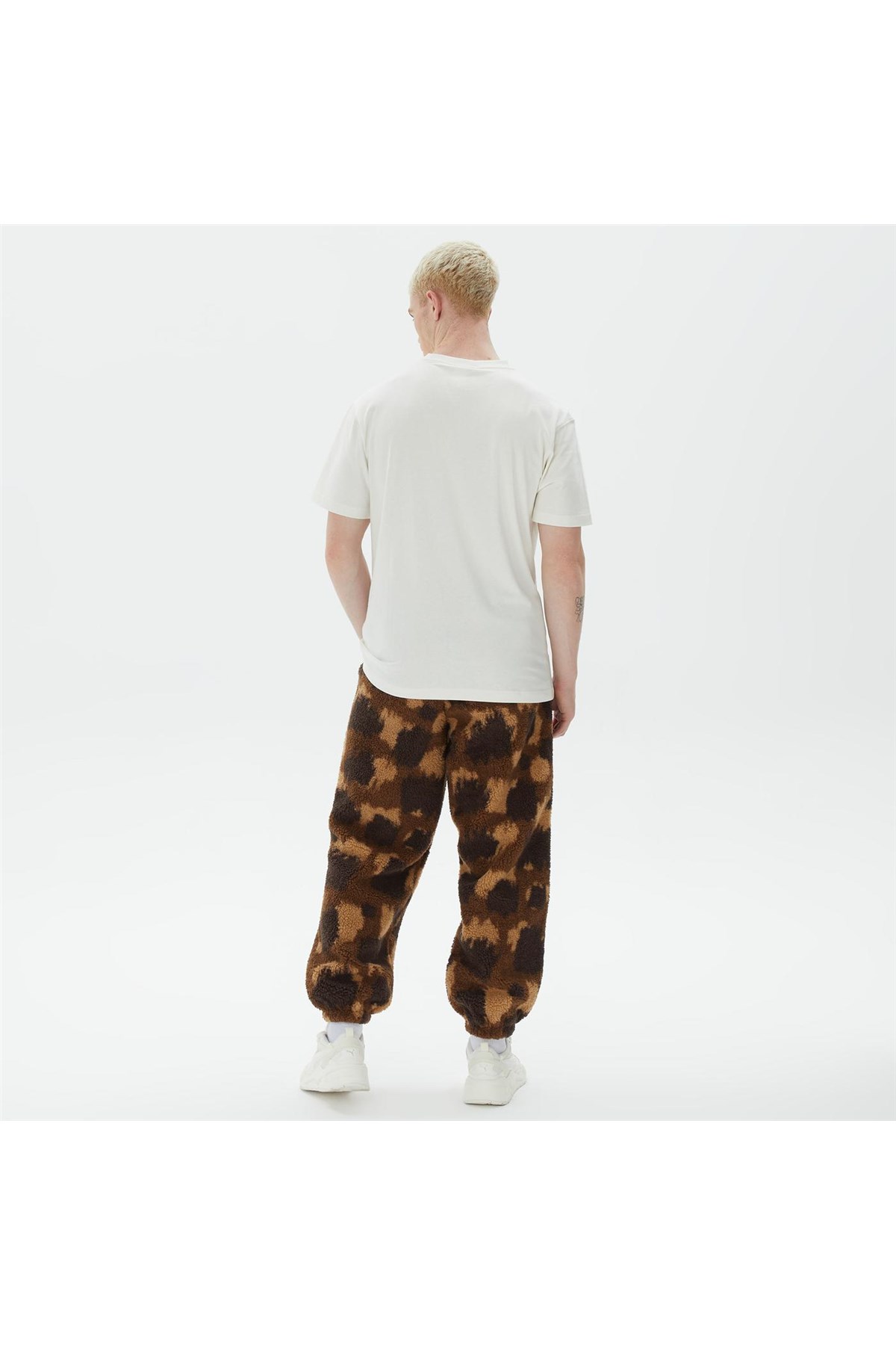 Puma Downtown Aop Sherpa Erkek Pantolon 62224101 Kahverengi