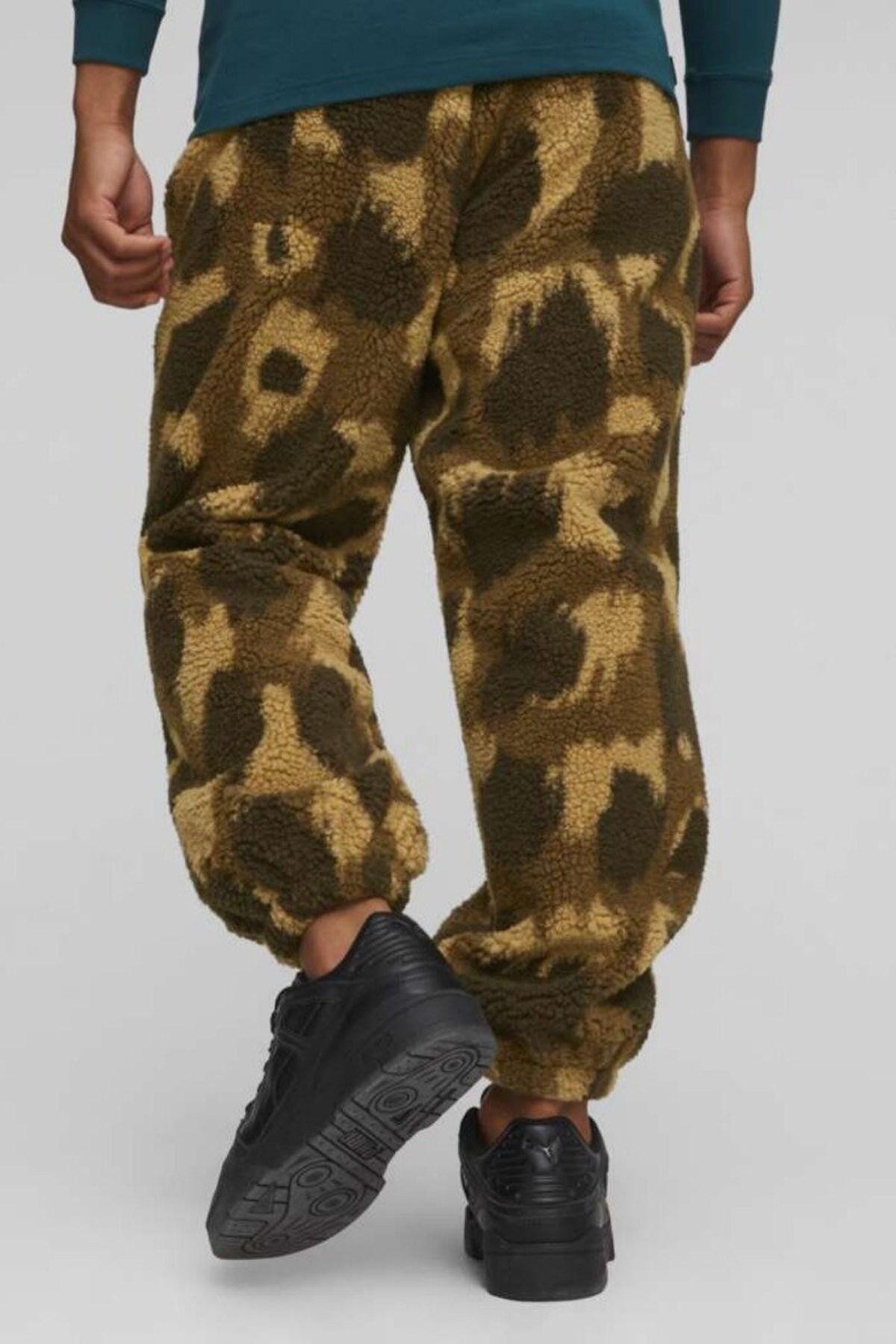Puma Downtown Aop Sherpa Erkek Pantolon 62224101 Kahverengi