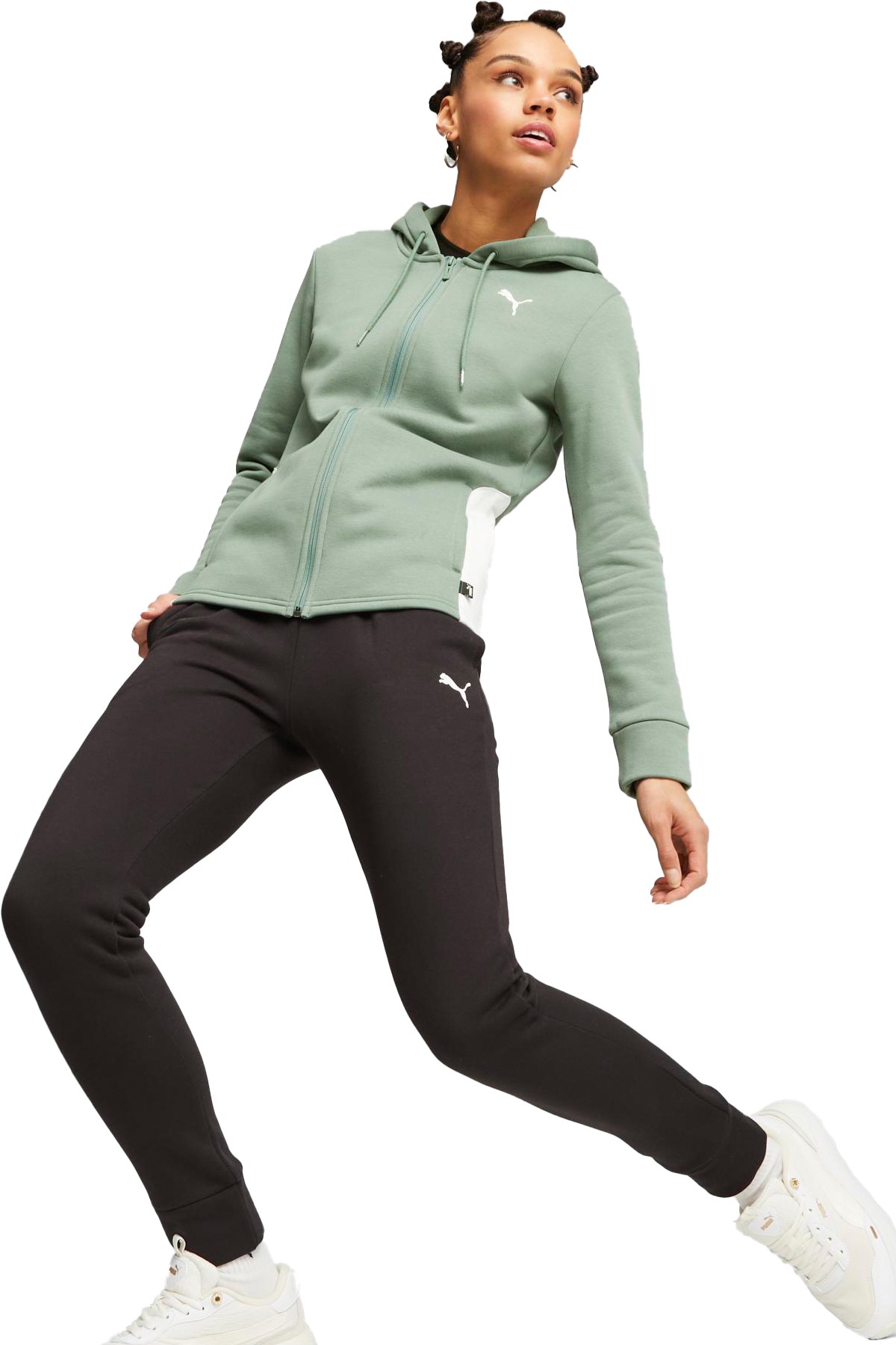 Puma Classic Hooded Kadın Eşofman Takımı 62263744 Yeşil