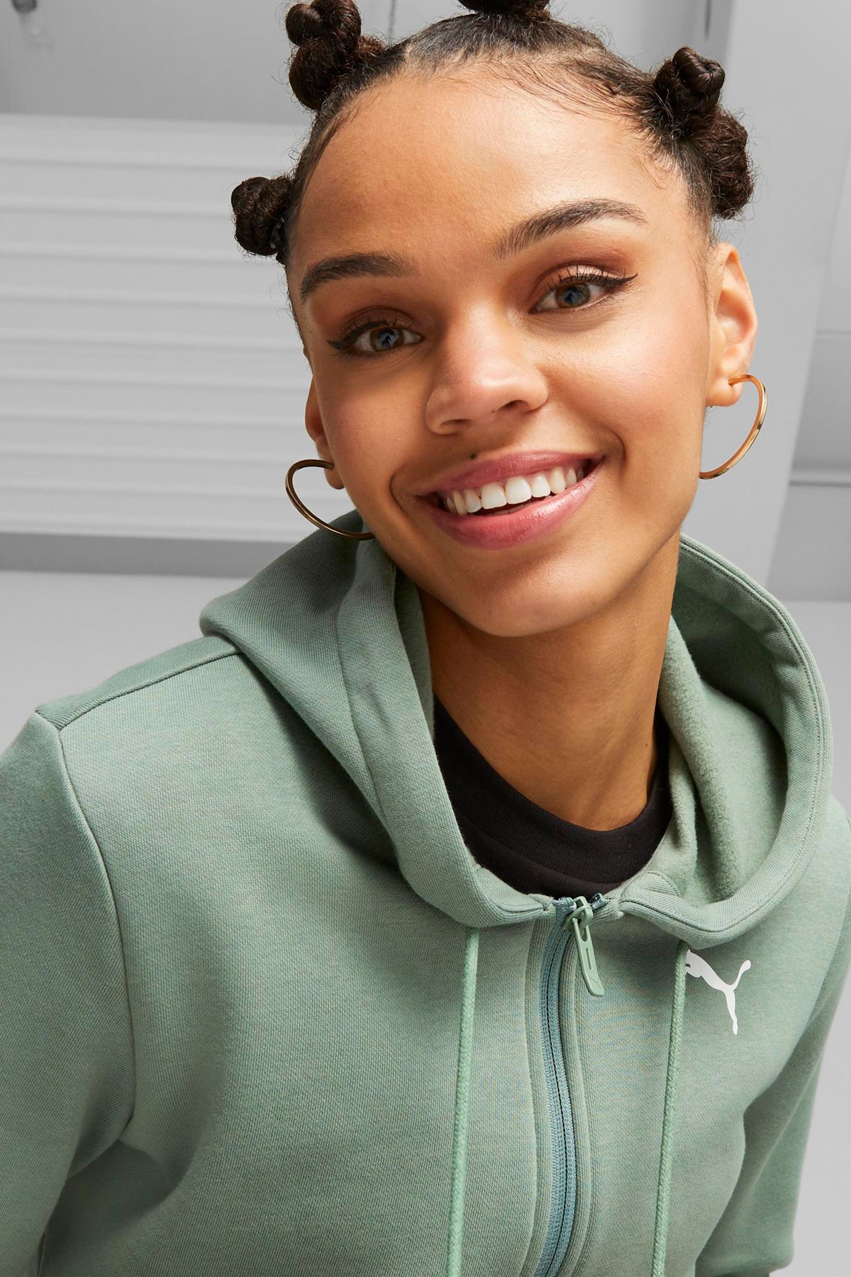 Puma Classic Hooded Kadın Eşofman Takımı 62263744 Yeşil