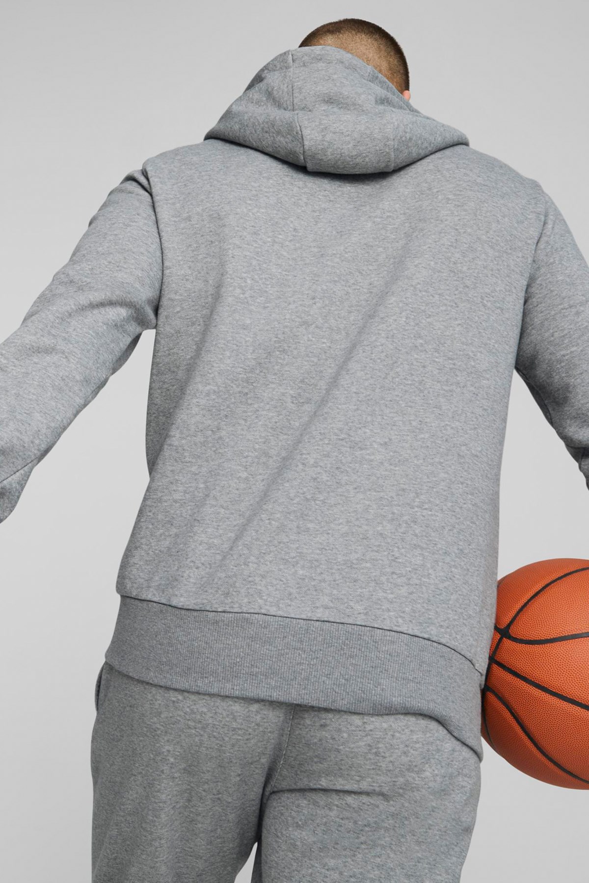 Puma Posterize Erkek Sweatshirt 62264902 Gri