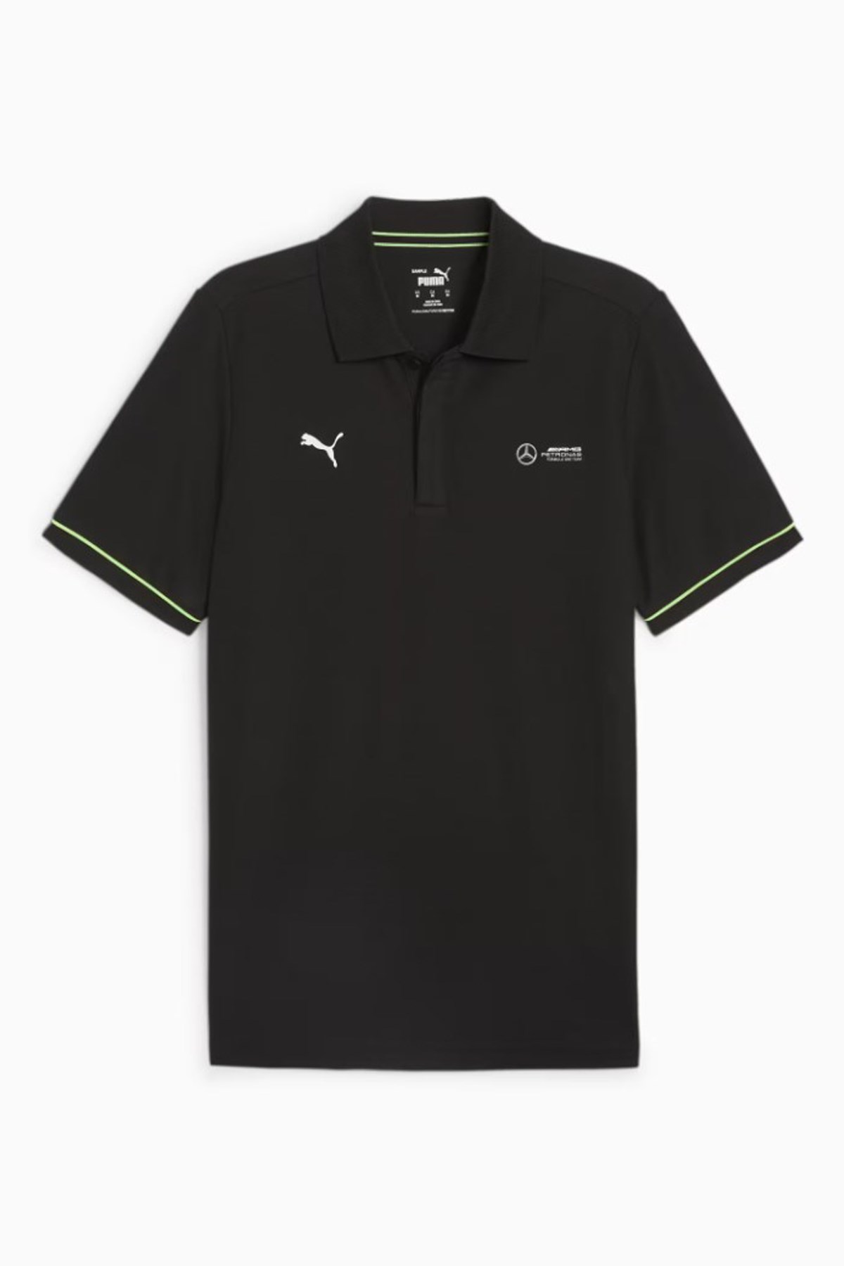 Puma Mapf1 Erkek Polo Yaka Tişört 62375301 Siyah
