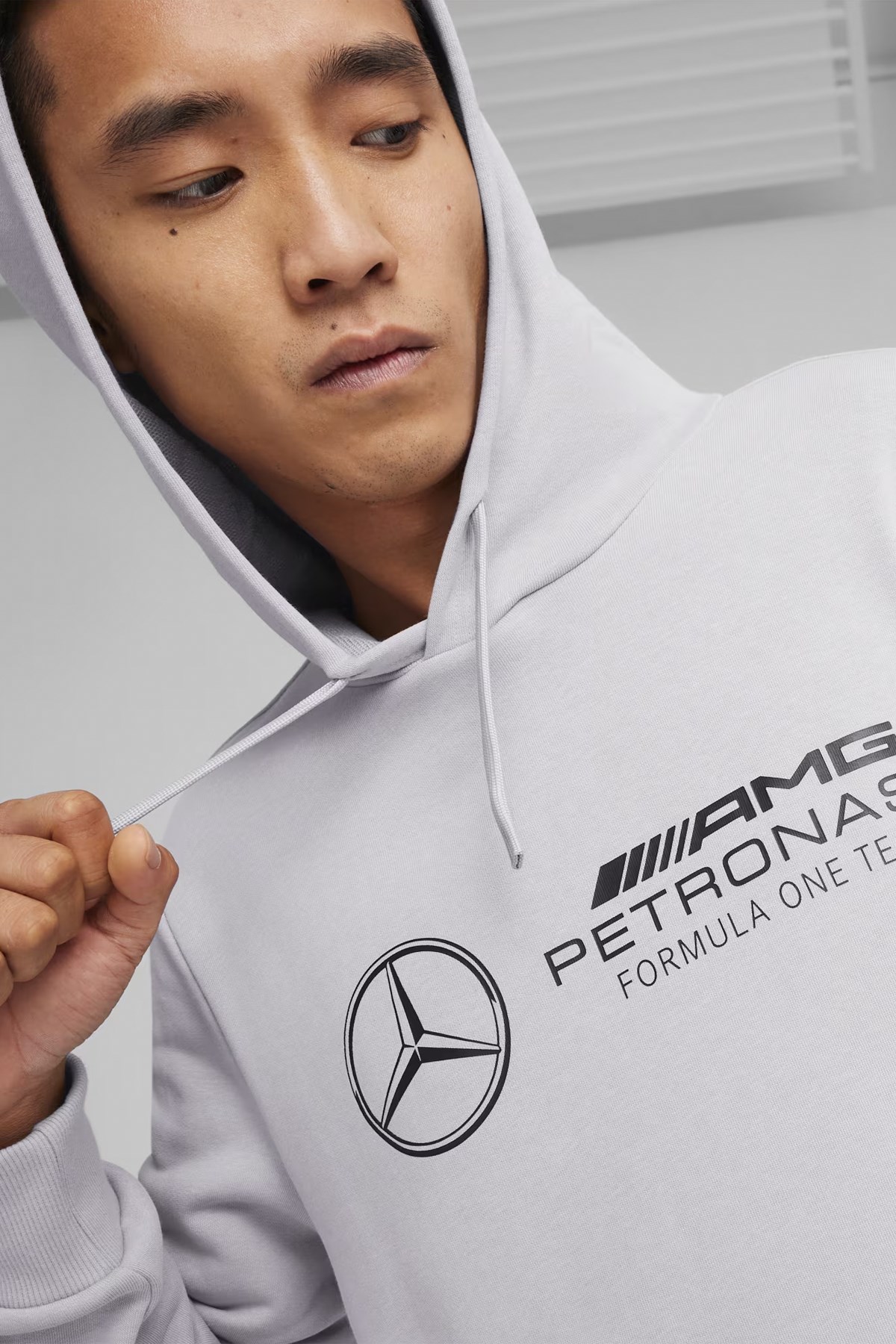 Puma Mapf1 Ess Hoodie Erkek Sweatshirt 62375702 Gri