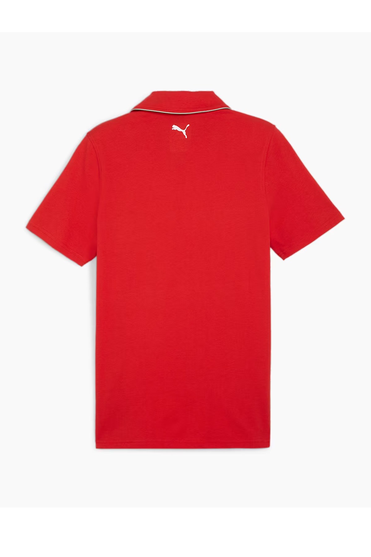 Puma Ferrari Race Erkek Polo Tişört 62380102 Kırmızı