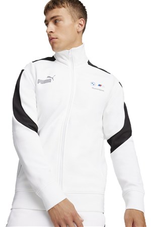 Puma Bmw Mms Mt7 Erkek Sweatshirt 62413702 Beyaz