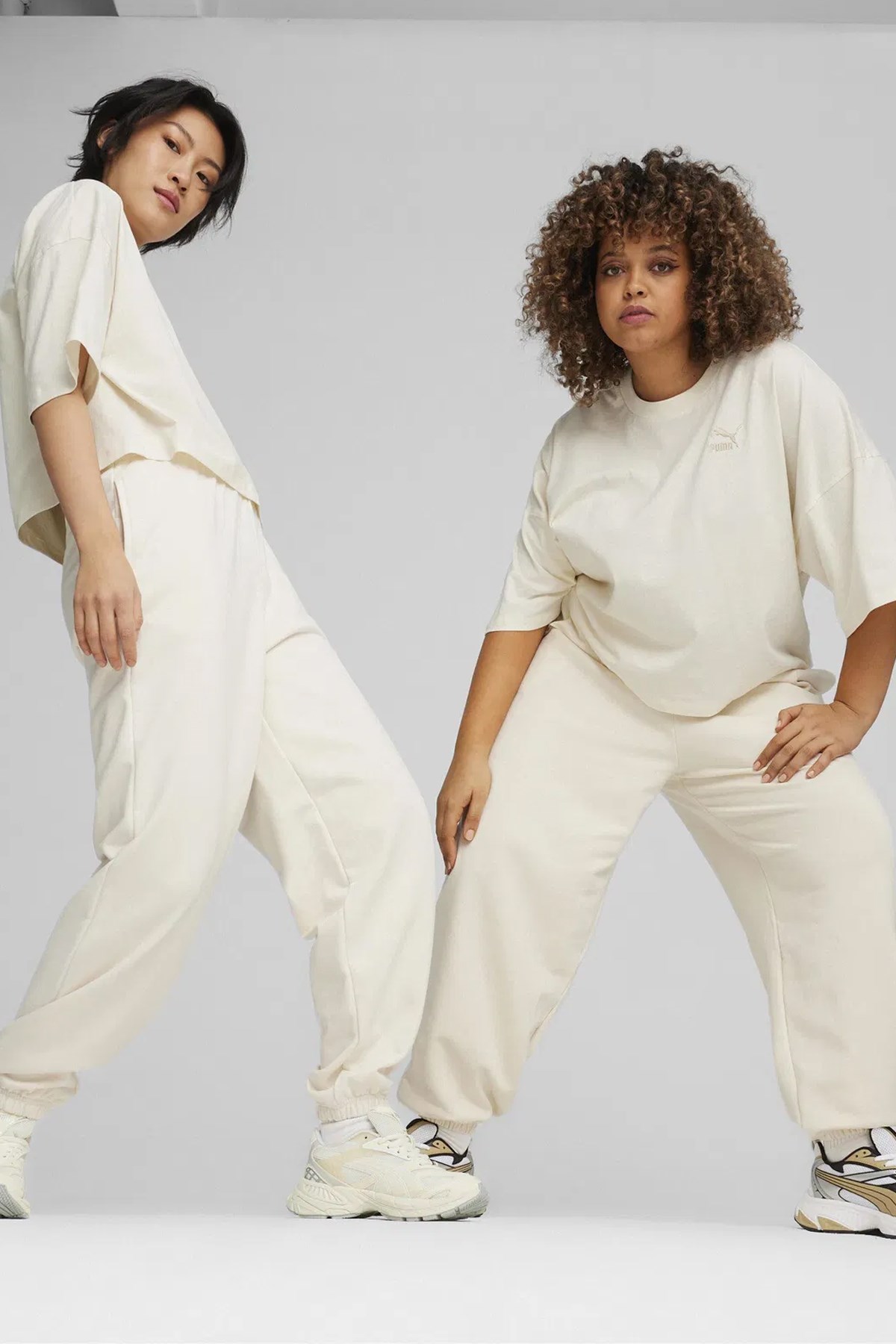 Puma Better Classıcs Oversized Kadın Tişört 62422699 Ekru