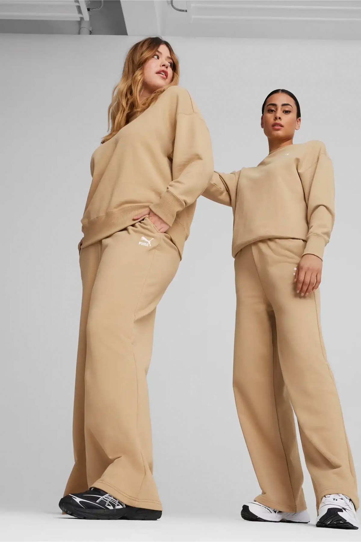 Puma Better Classıcs Relaxed Kadın Eşofman Alt 62423583 Bej