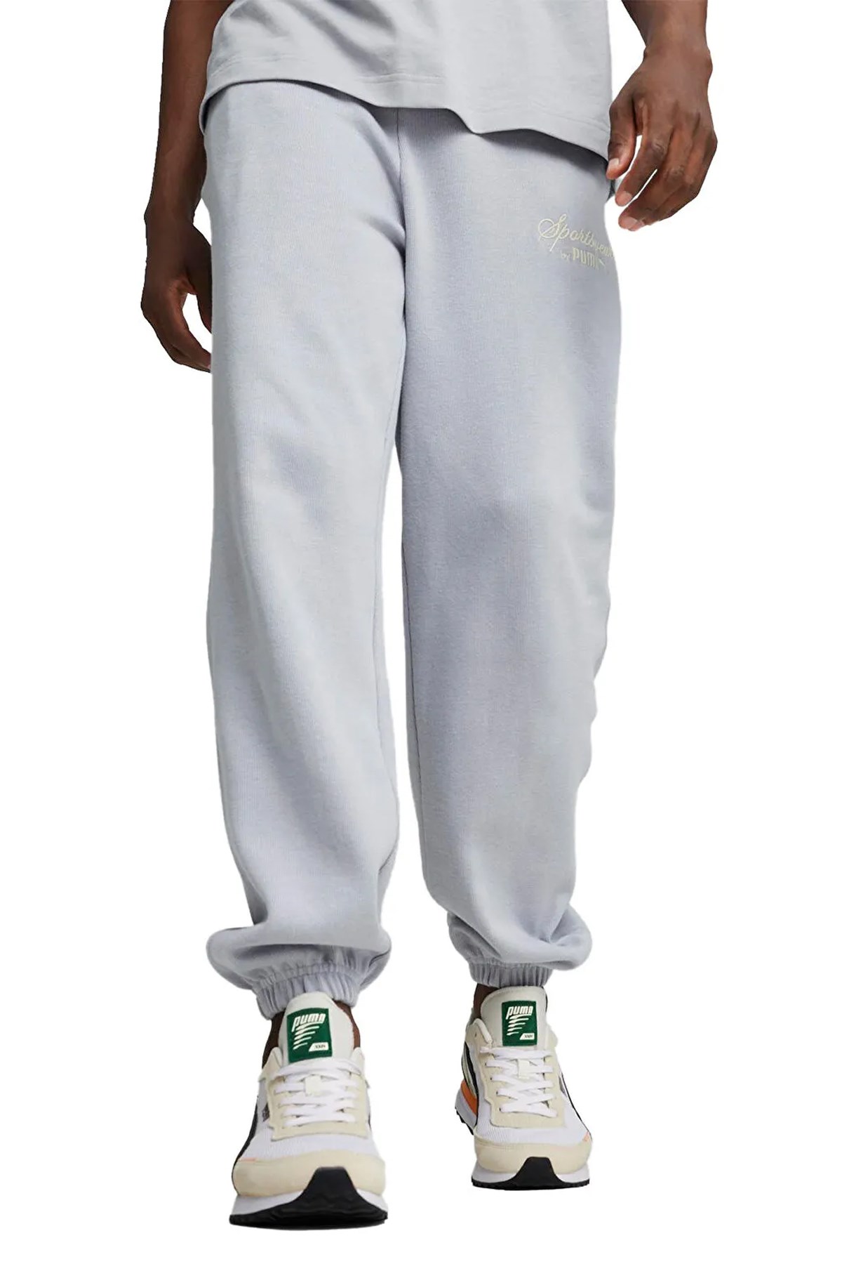 Puma Classıcs+ Sweatpants Erkek Eşofman Altı 62427663 Gri