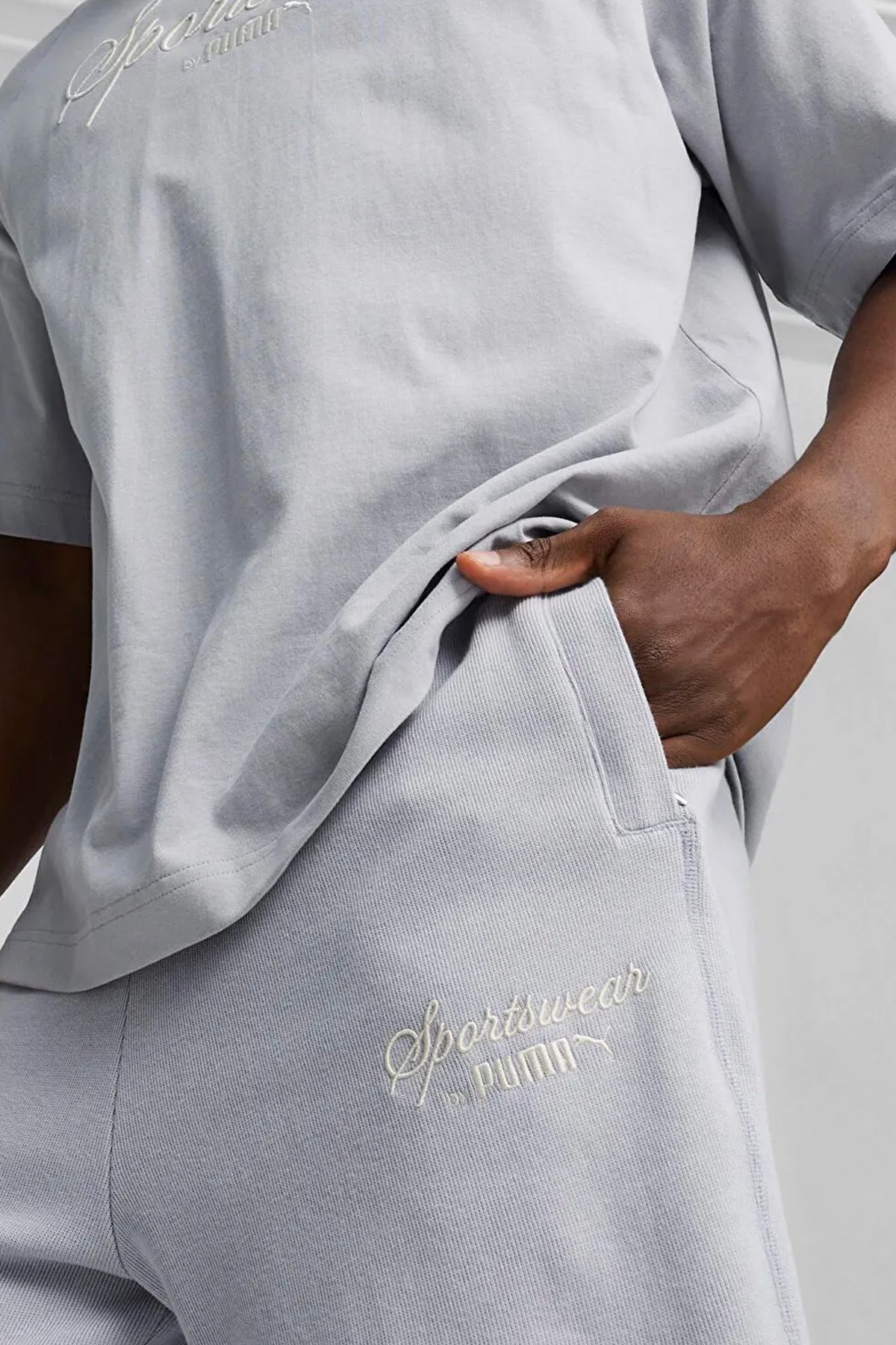 Puma Classıcs+ Sweatpants Erkek Eşofman Altı 62427663 Gri