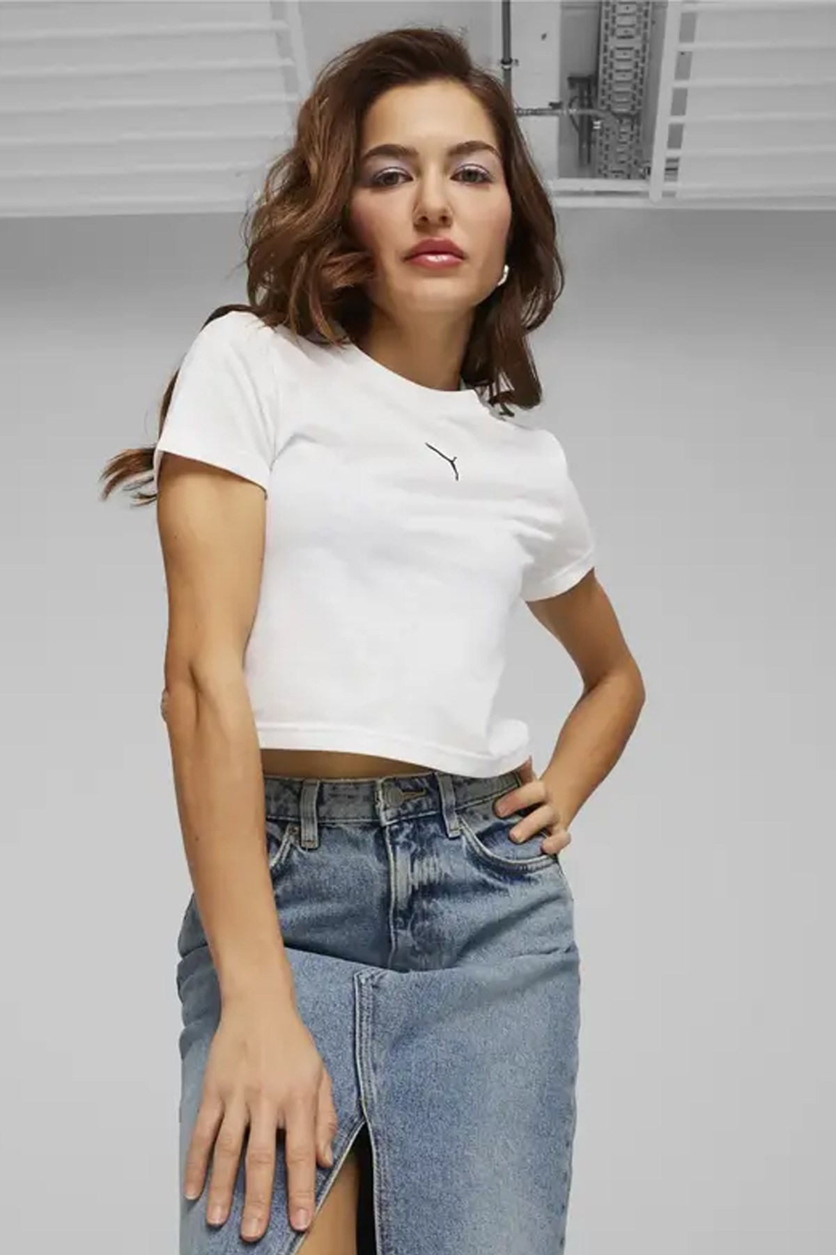 Puma Dare To Baby Kadın Tişört 62429202 Beyaz