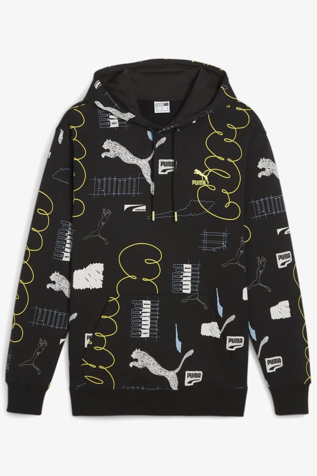 Puma Classıcs Brand Love Erkek Kapüşonlu Sweat 62430001 Siyah
