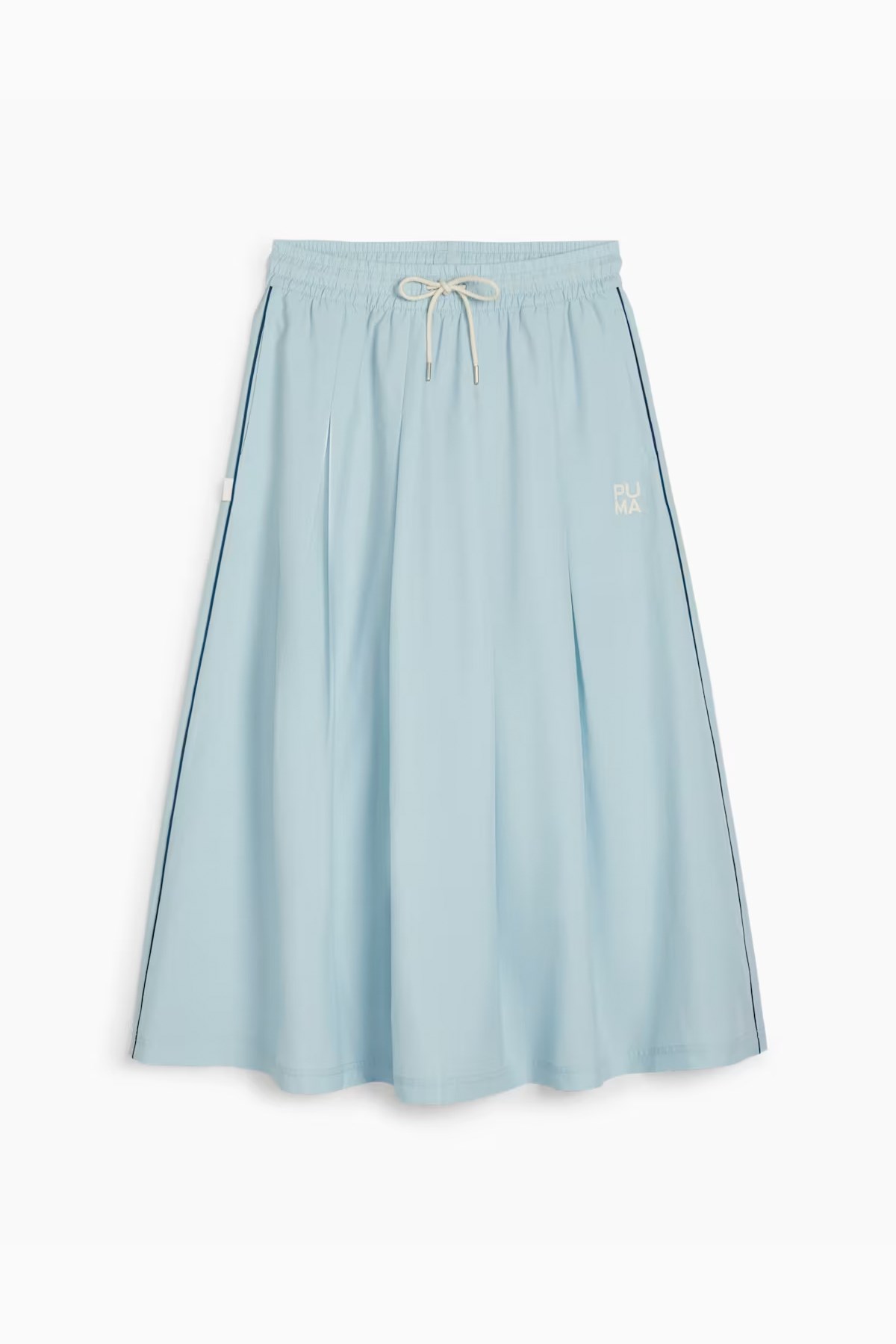 Puma Infuse Pleated Midi Skirt Etek 62431122 Mavi
