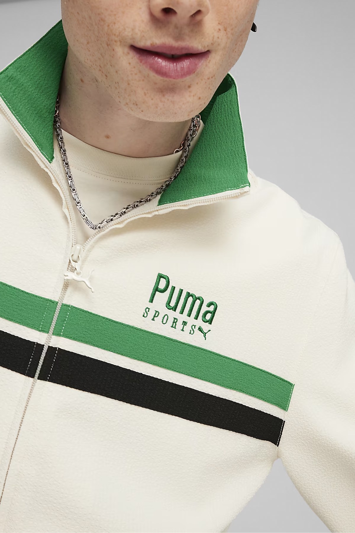 Puma Team Track Erkek  Çeket 62431587 Bej