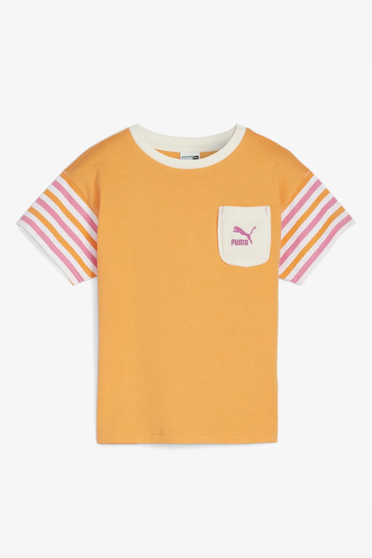 Puma Summer Camp Classıcs Çocuk Tişört 62435846 Turuncu