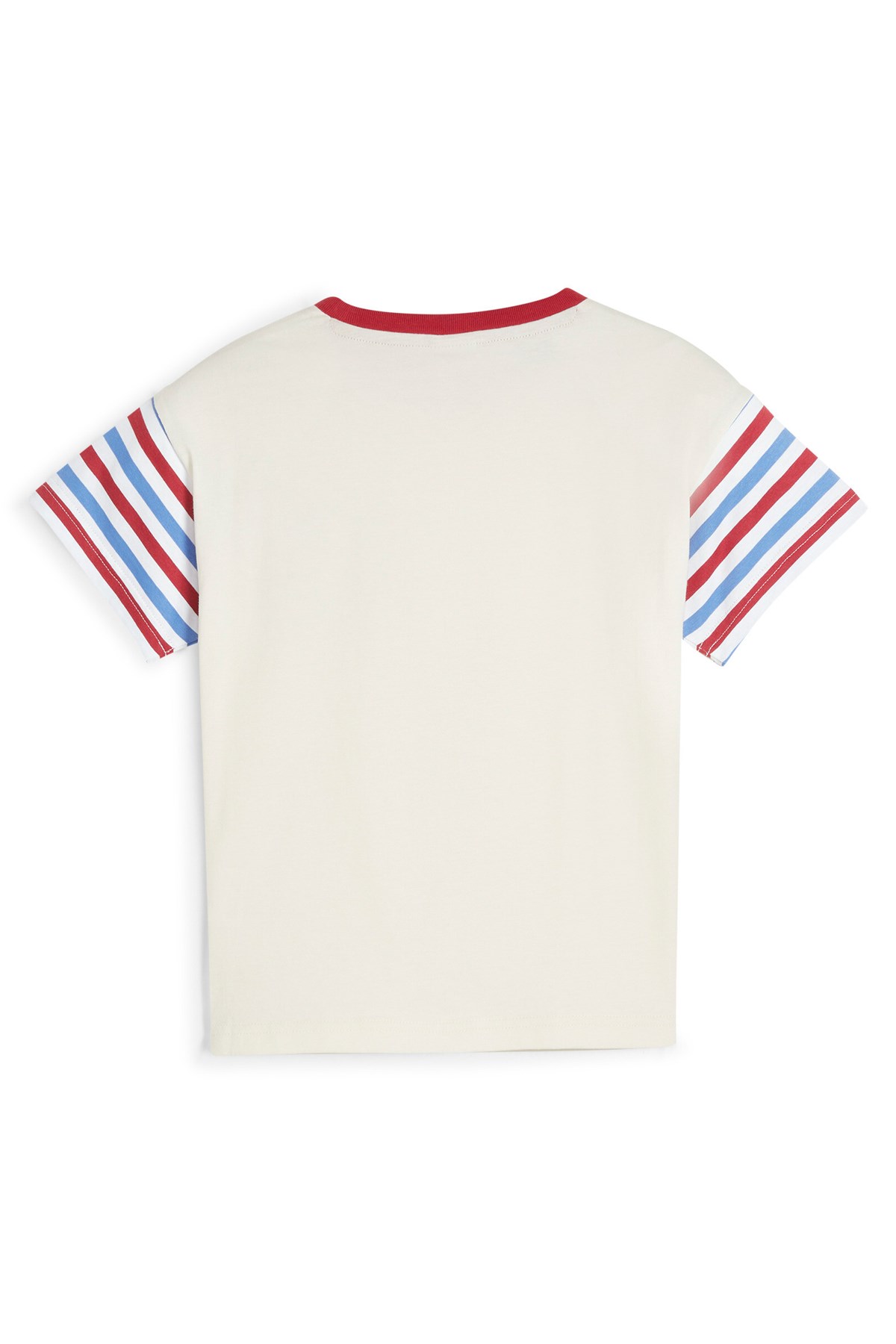 Puma Summer Camp Classıcs Çocuk Tişört 62435887 Ekru