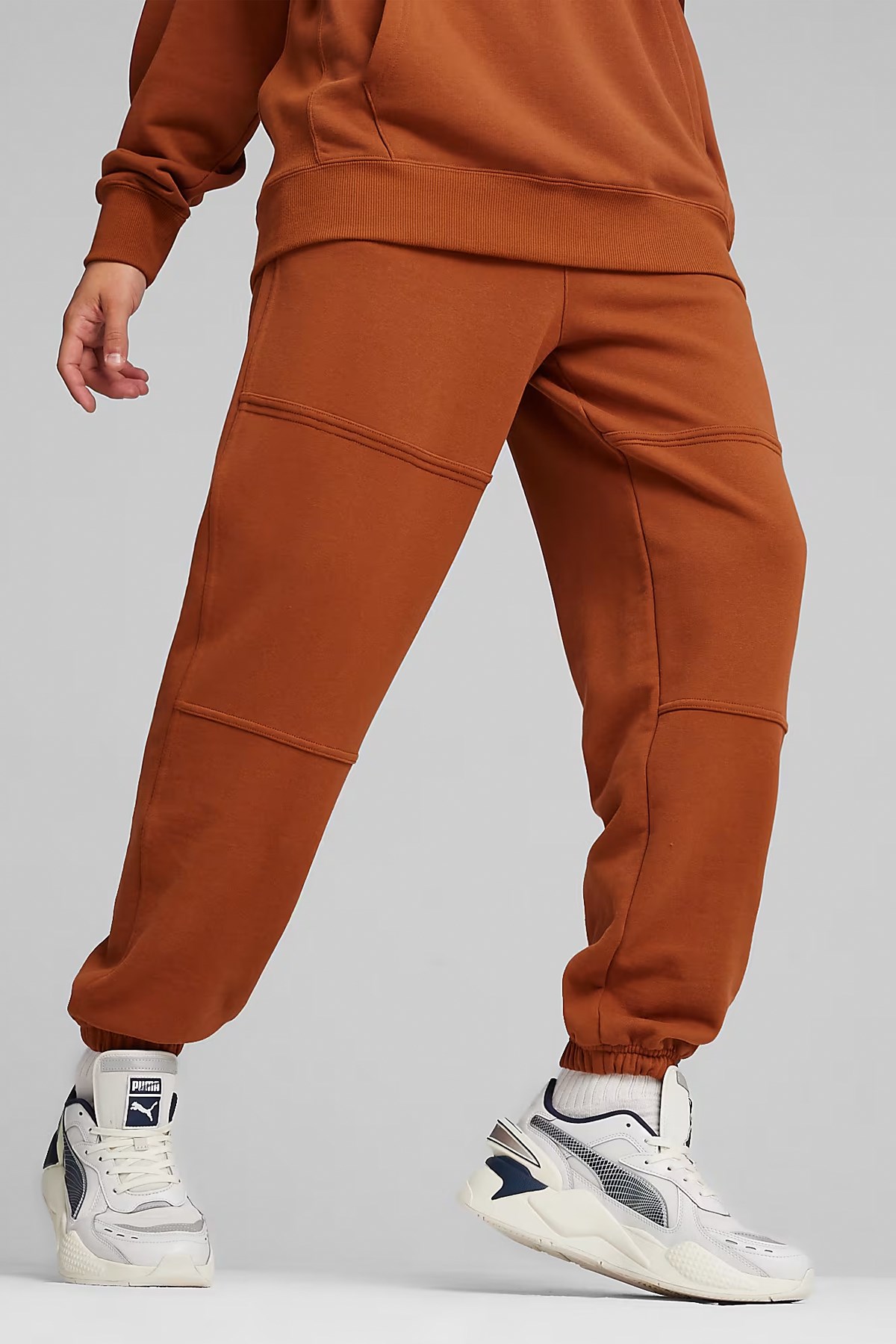 Puma Downtown Sweatpants Erkek Eşofman Alt 62436381 Kahverengi