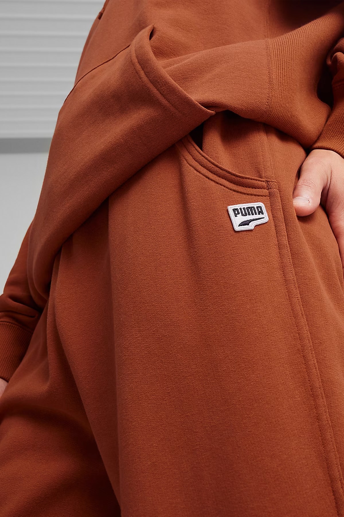 Puma Downtown Sweatpants Erkek Eşofman Alt 62436381 Kahverengi
