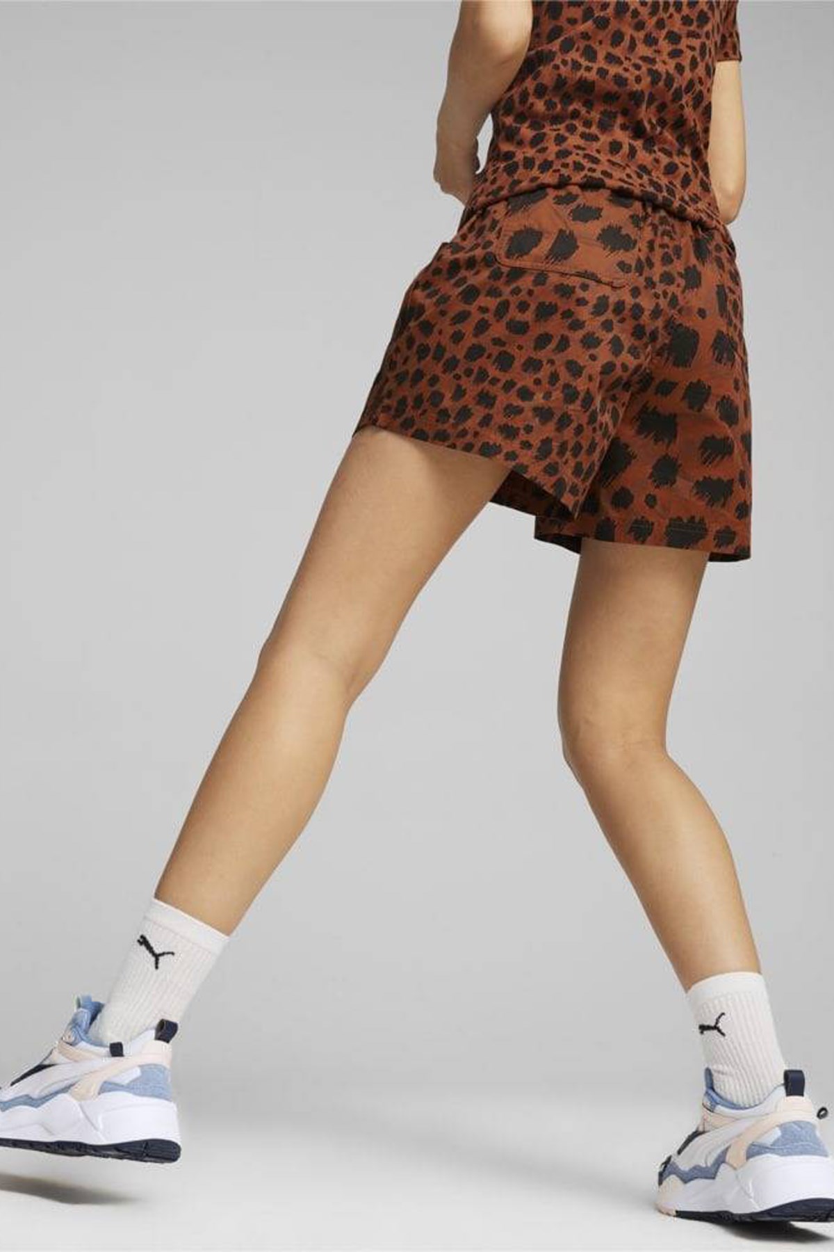 Puma Downtown Kitten Kadın Şort 62436981 Kahverengi