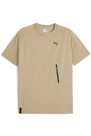 Puma Pumatech Pocket Tee Erkek Tişört 62437983 Bej