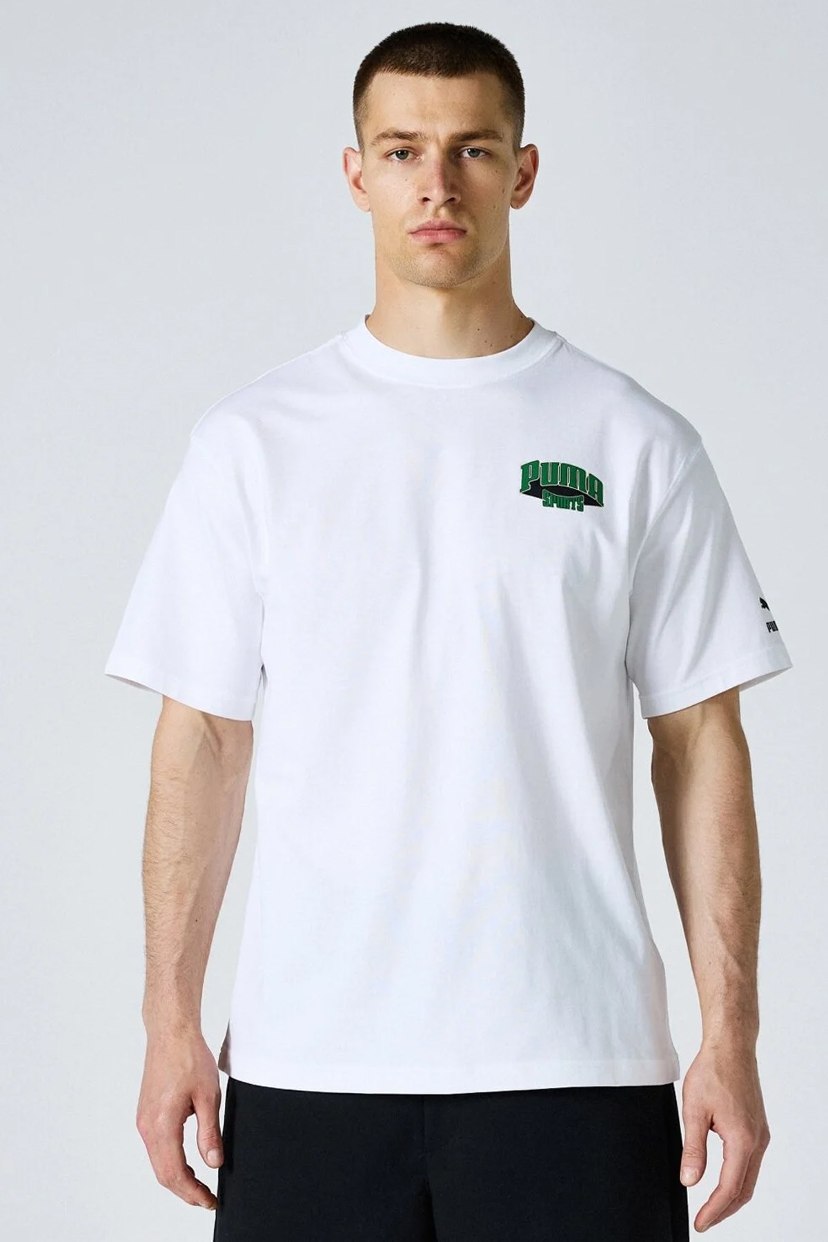 Puma Team For The Fanbase Erkek Tişört 62439502 Beyaz