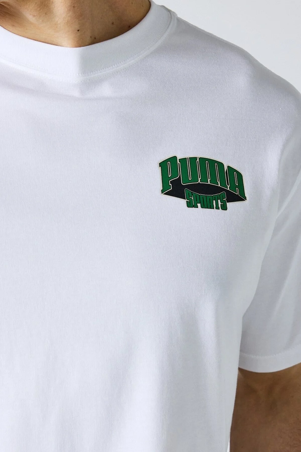 Puma Team For The Fanbase Erkek Tişört 62439502 Beyaz