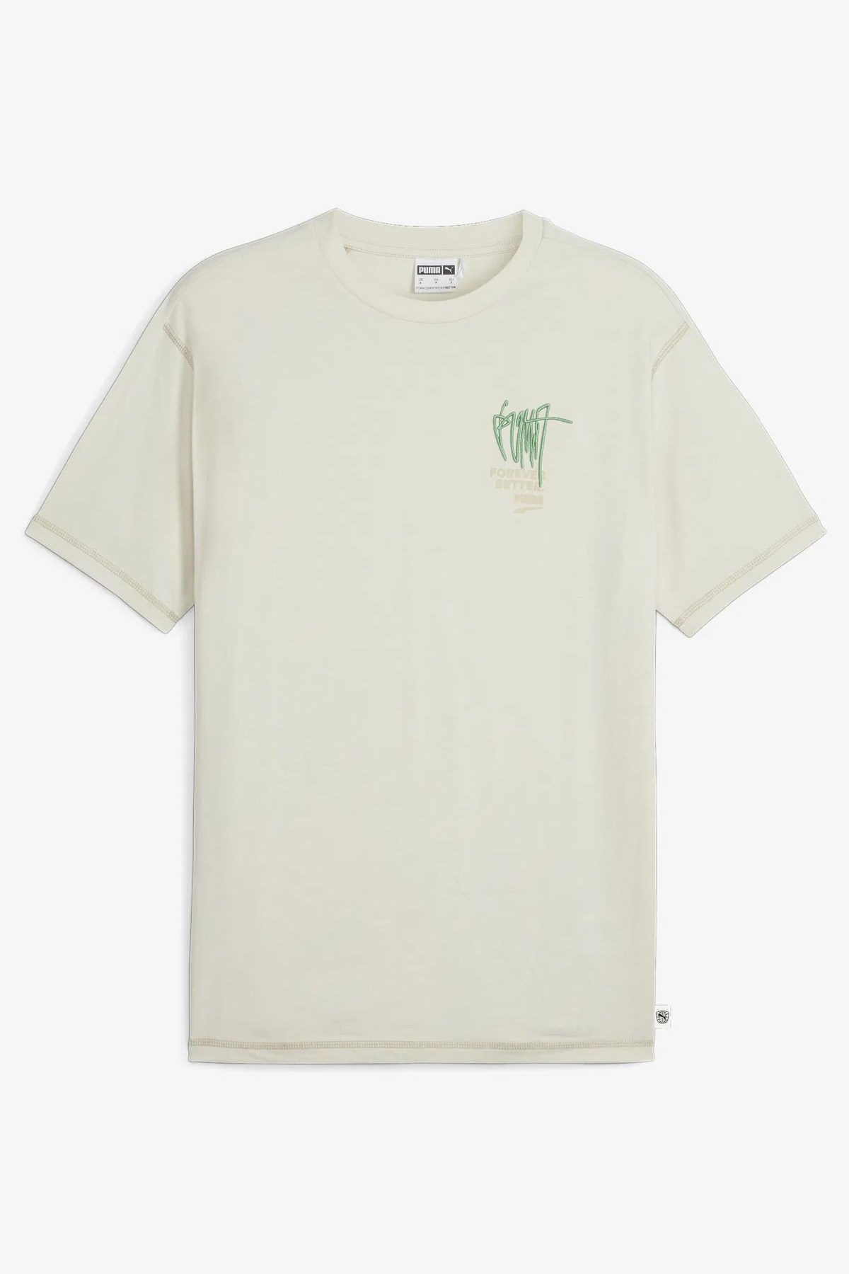Puma Downtown Re:Collectıon Erkek Tişört 62440287 Ekru
