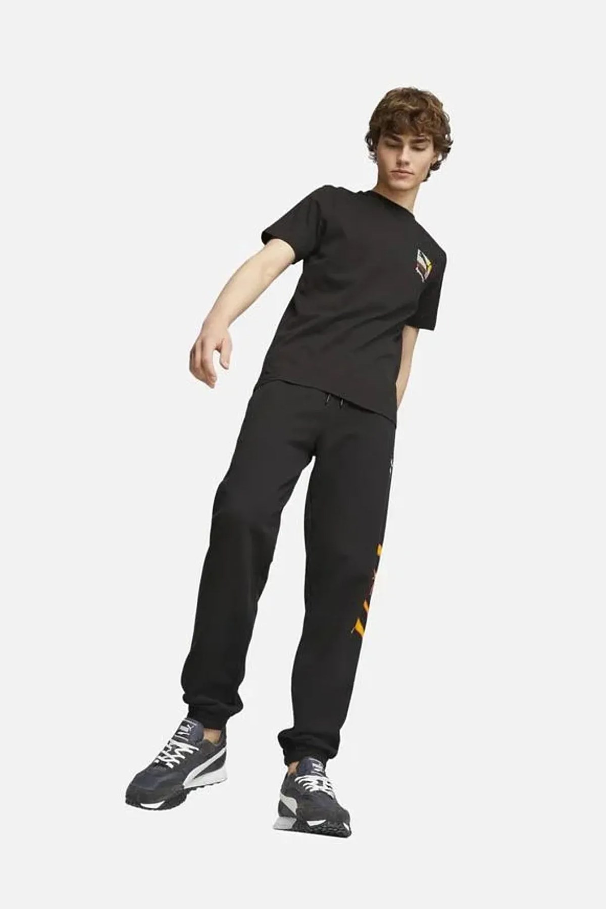 Puma Classıcs Brand Love Tee Çocuk Tişört 62441801 Siyah