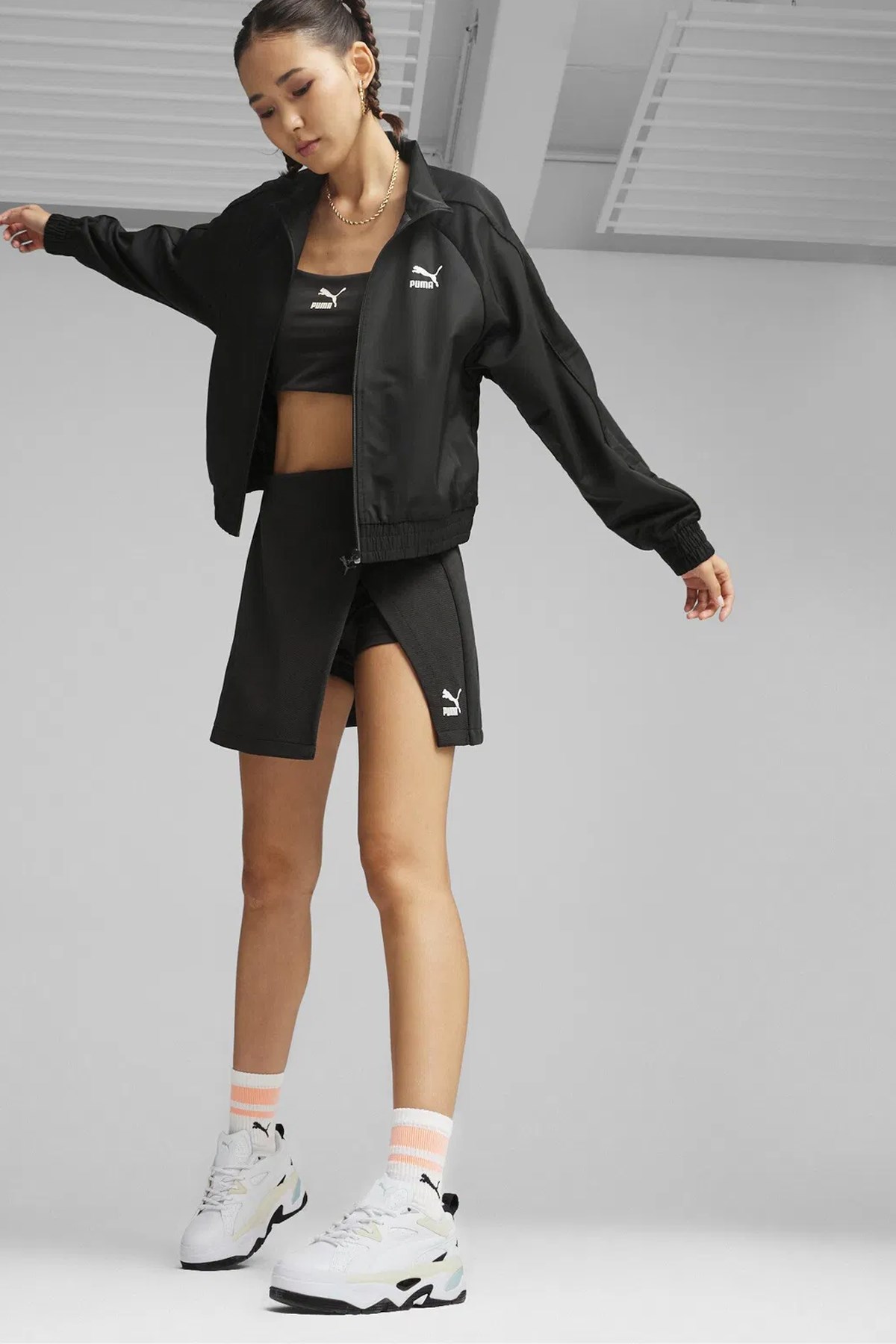 Puma T7 Skort Tenis Etek 62454201 Çok Renkli