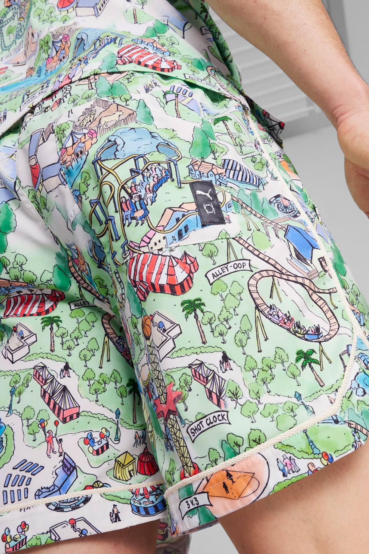 Puma The Fairgrounds Resort Erkek Şort 62468601 Çok Renkli