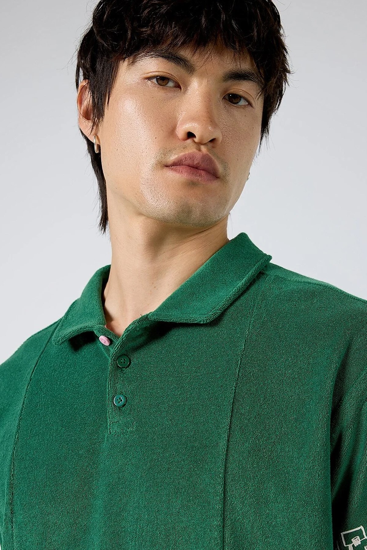 Puma The Fairgrounds Terry Havlu Polo Tişört 62468701 Yeşil