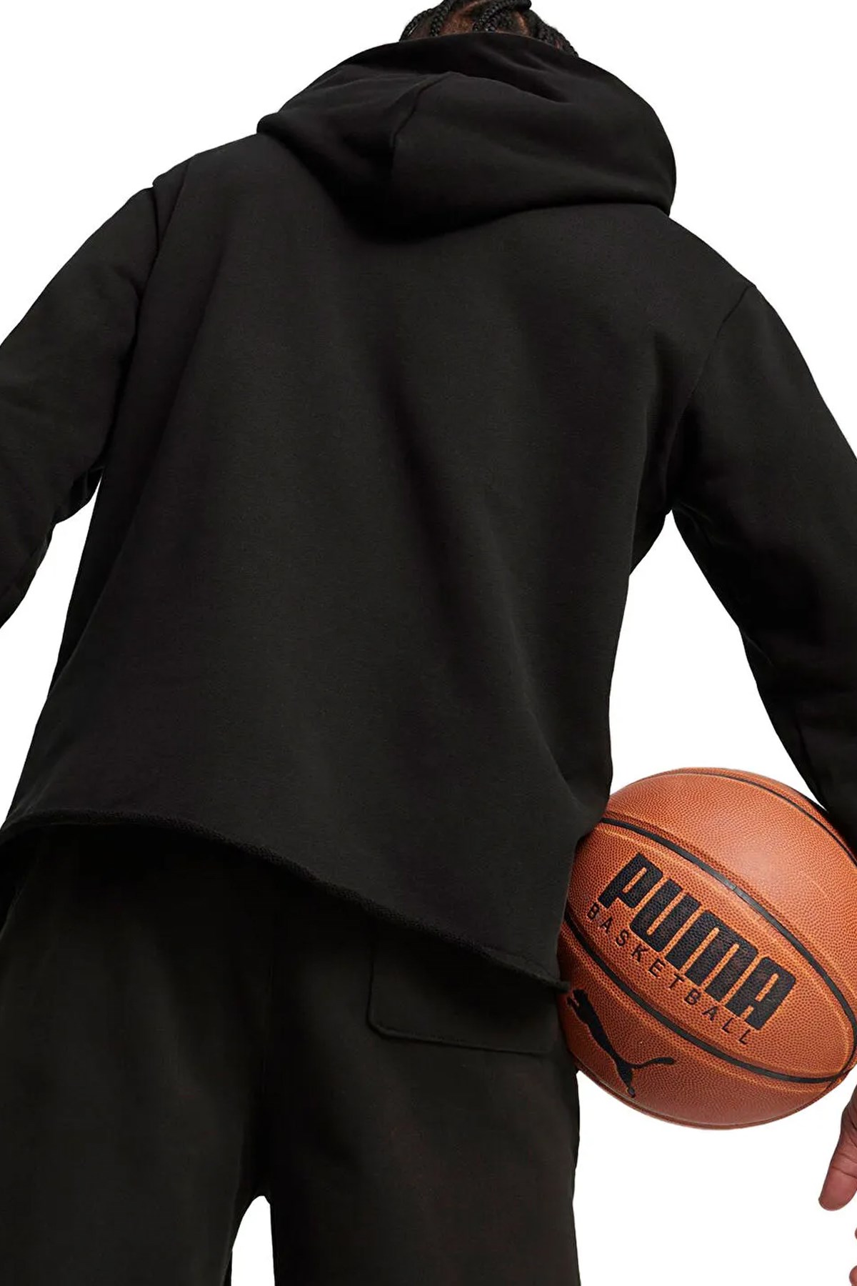 Puma Caution Hoodie Erkek Kapüşonlu Sweat 62475901 Siyah