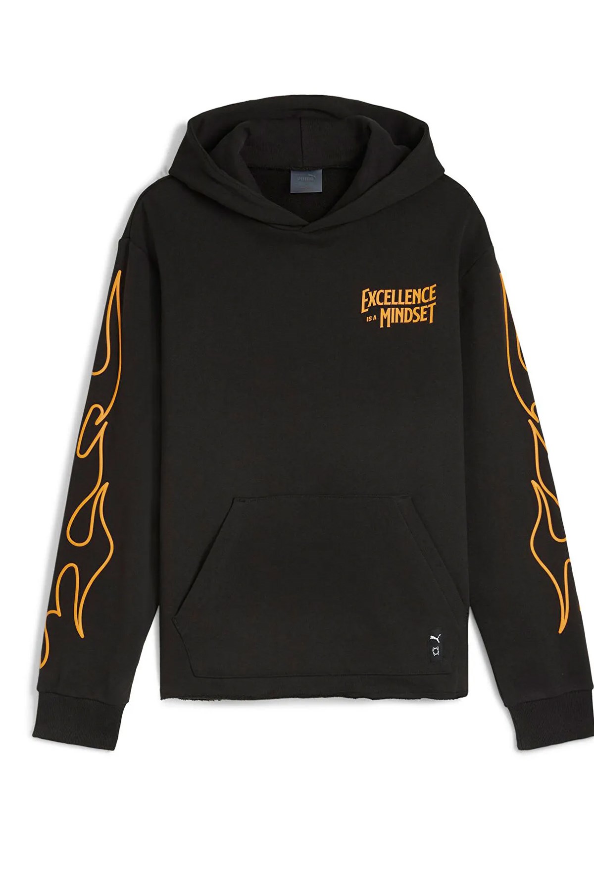Puma Caution Hoodie Erkek Kapüşonlu Sweat 62475901 Siyah