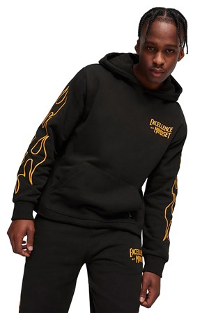 Puma Caution Hoodie Erkek Kapüşonlu Sweat 62475901
