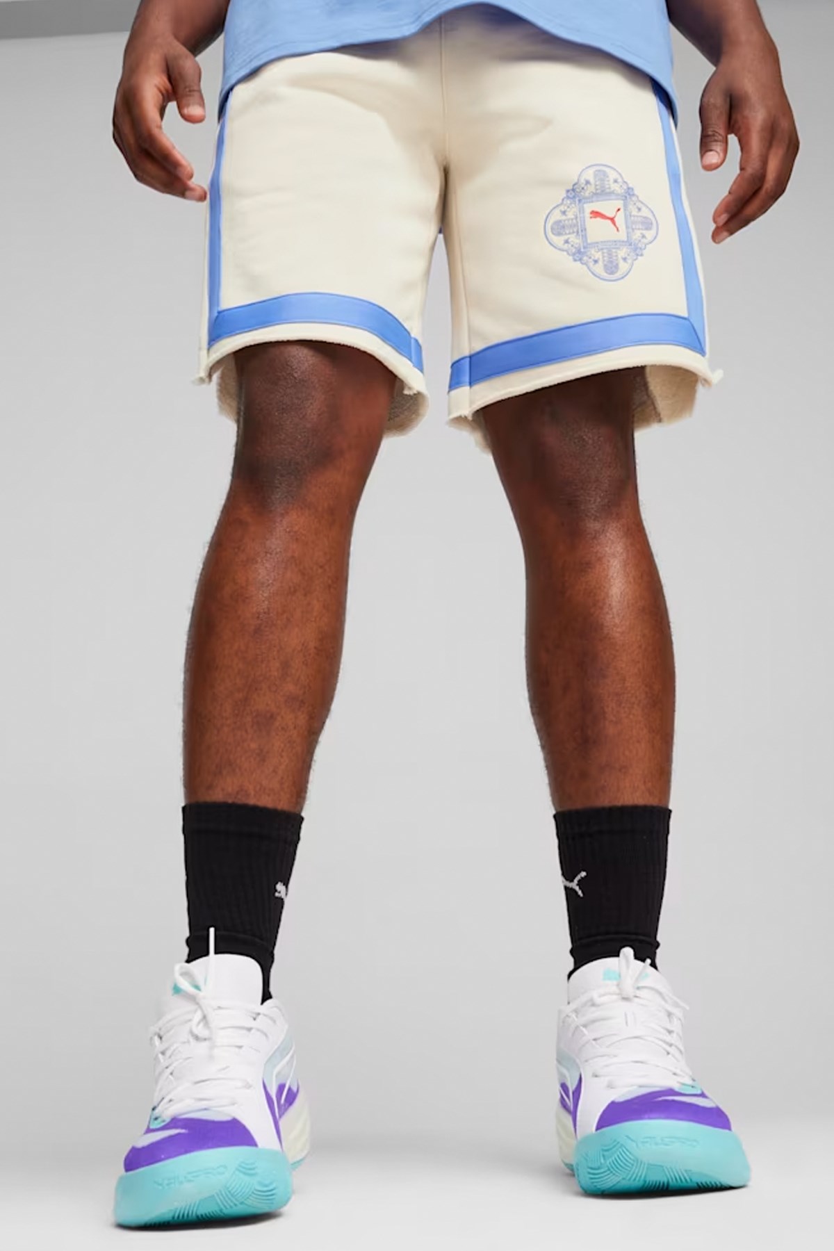 Puma Superstition Terry Short Antreman Şort 62477101 Ekru